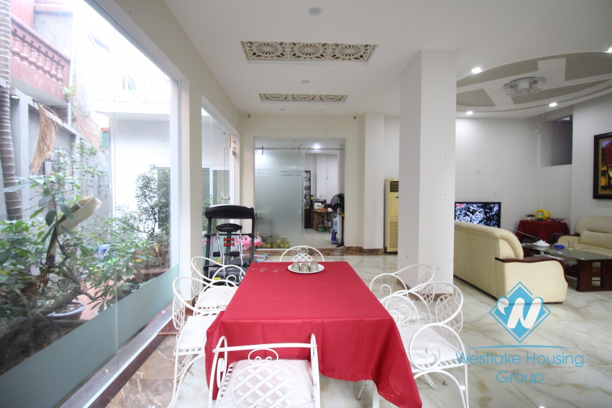New house rental with tremendous space in Ba Dinh, Ha Noi